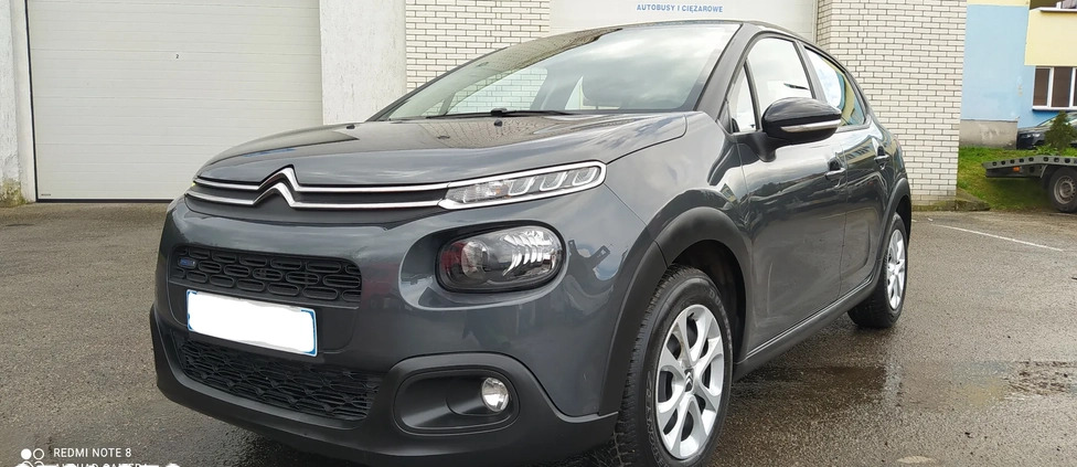 Citroen C3 cena 25999 przebieg: 111738, rok produkcji 2016 z Chodzież małe 529
